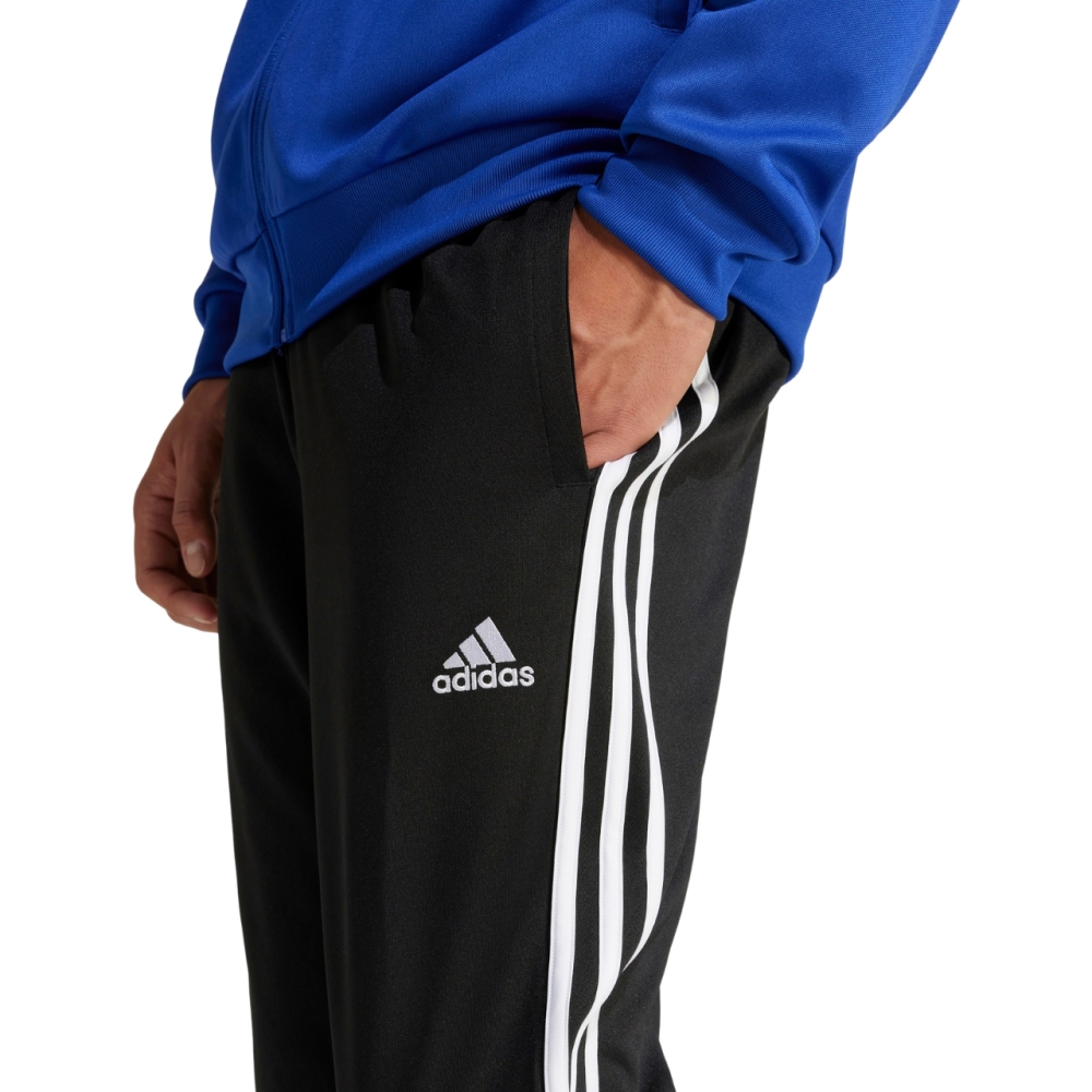 Treninguri adidas Sportswear 3-Stripes Doubleknit albastru-negru IY6669 barbati