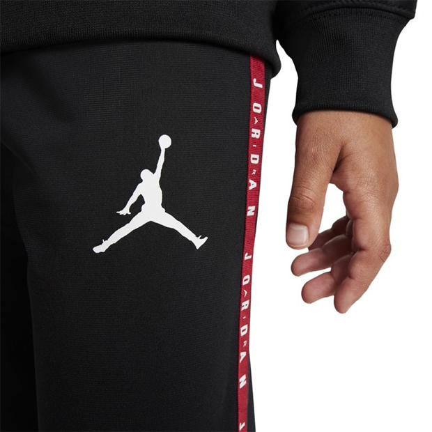 Treninguri Air Jordan Tape Poly pentru Bebelusi negru rosu