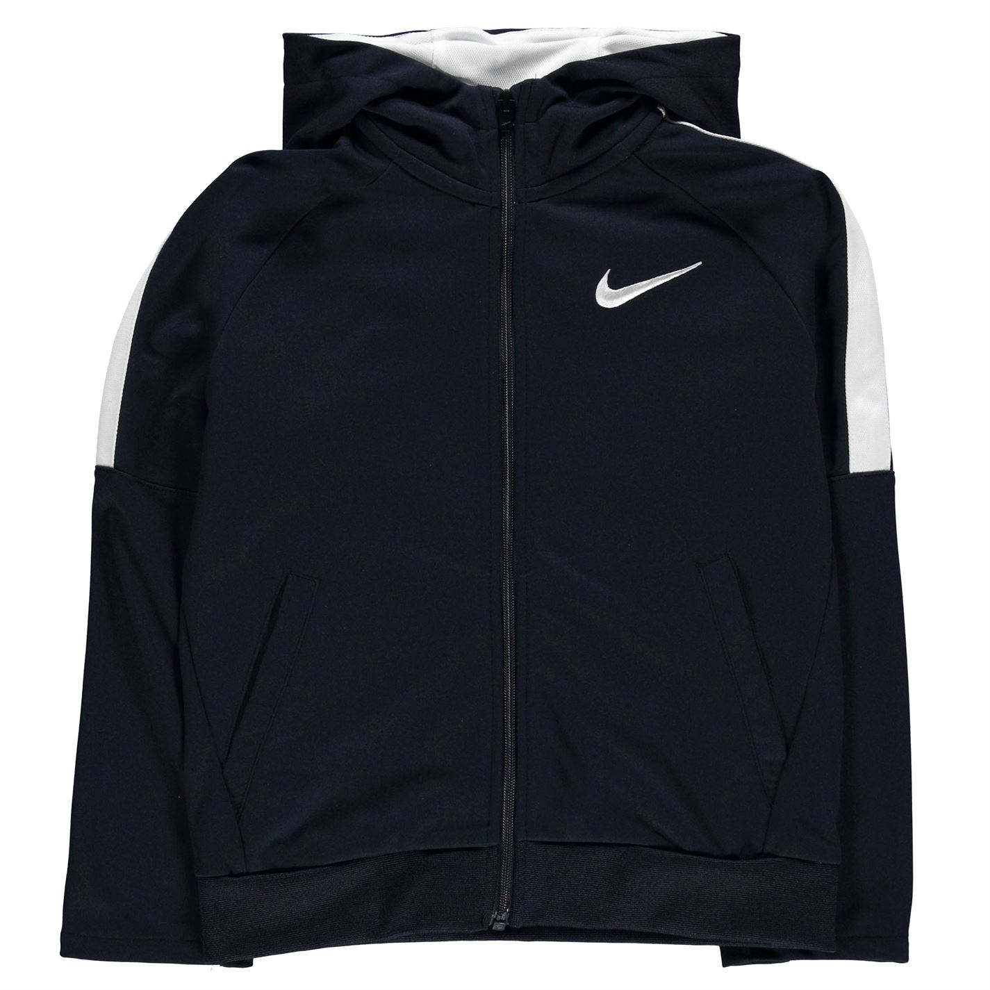 Treninguri Nike cu gluga baietei bleumarin