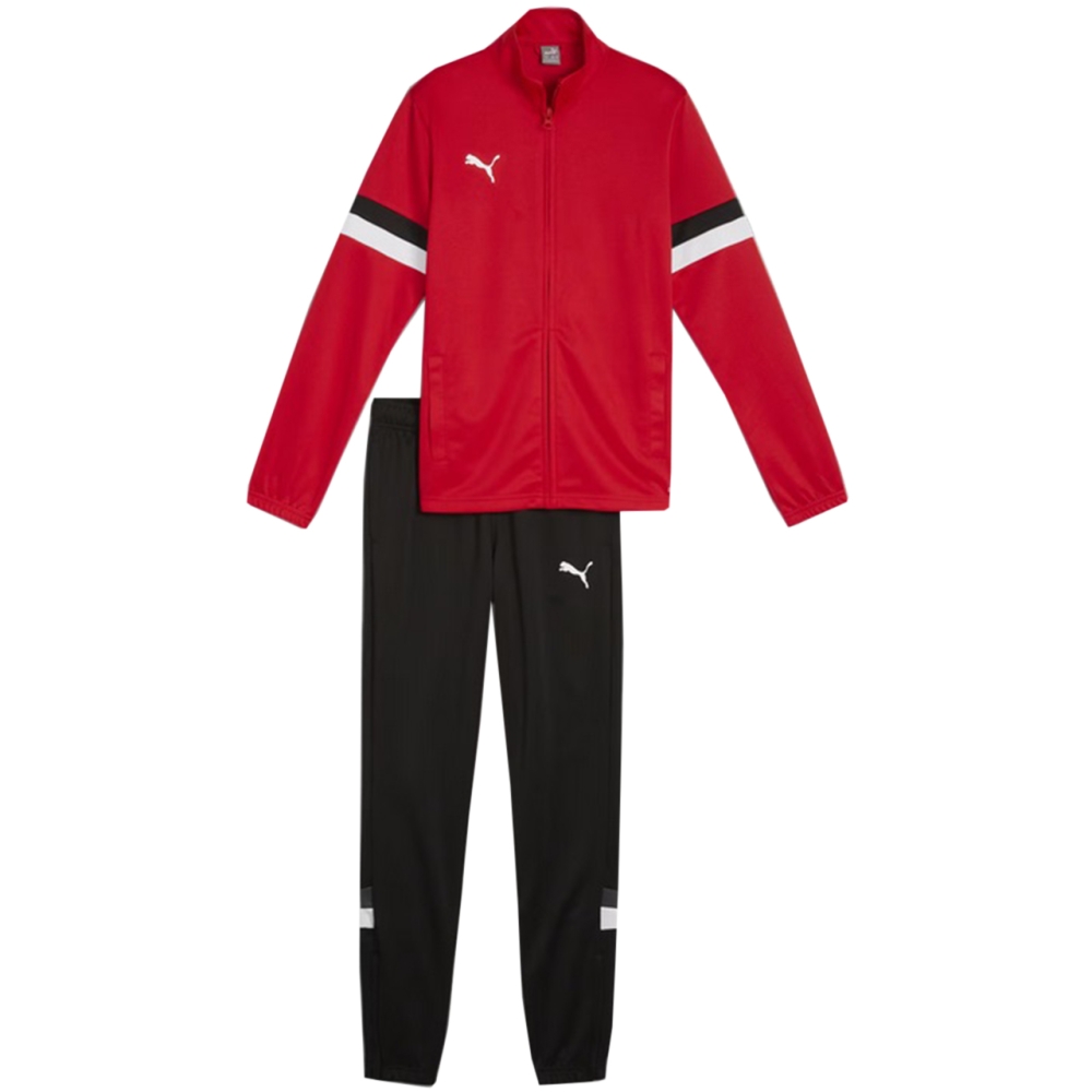 Treninguri Puma Team Rise rosu-negru 658655 01 pentru Copii