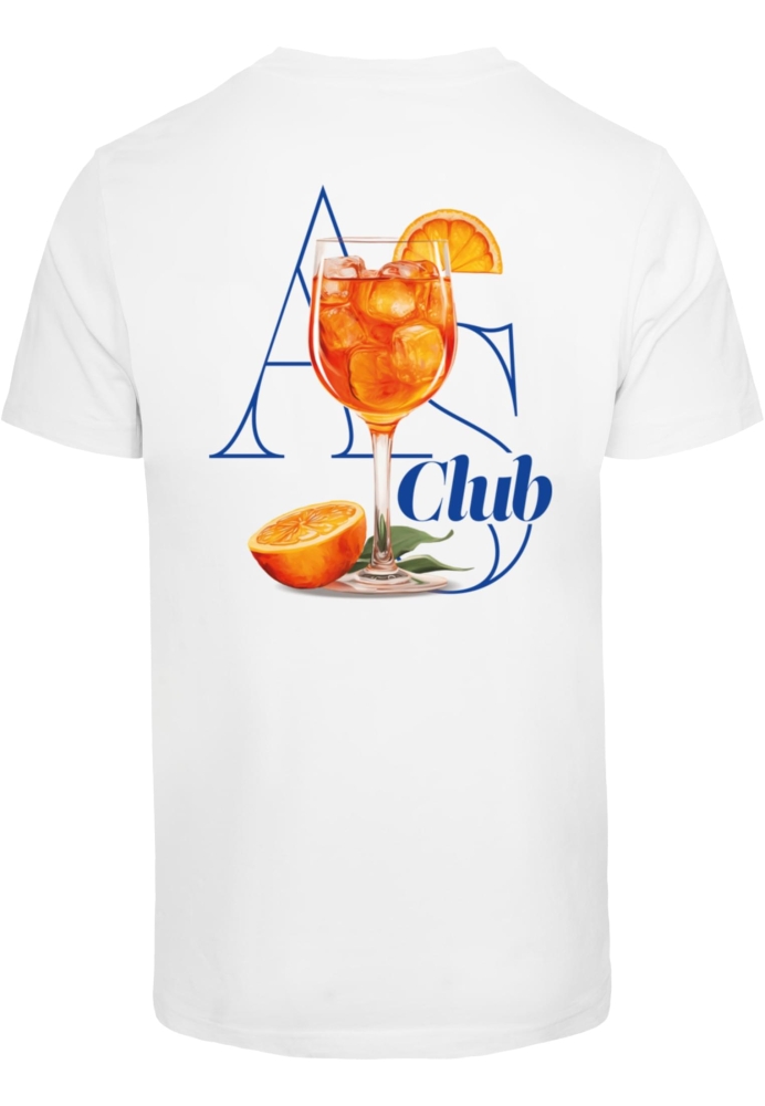 Tricou A S Club alb Mister Tee