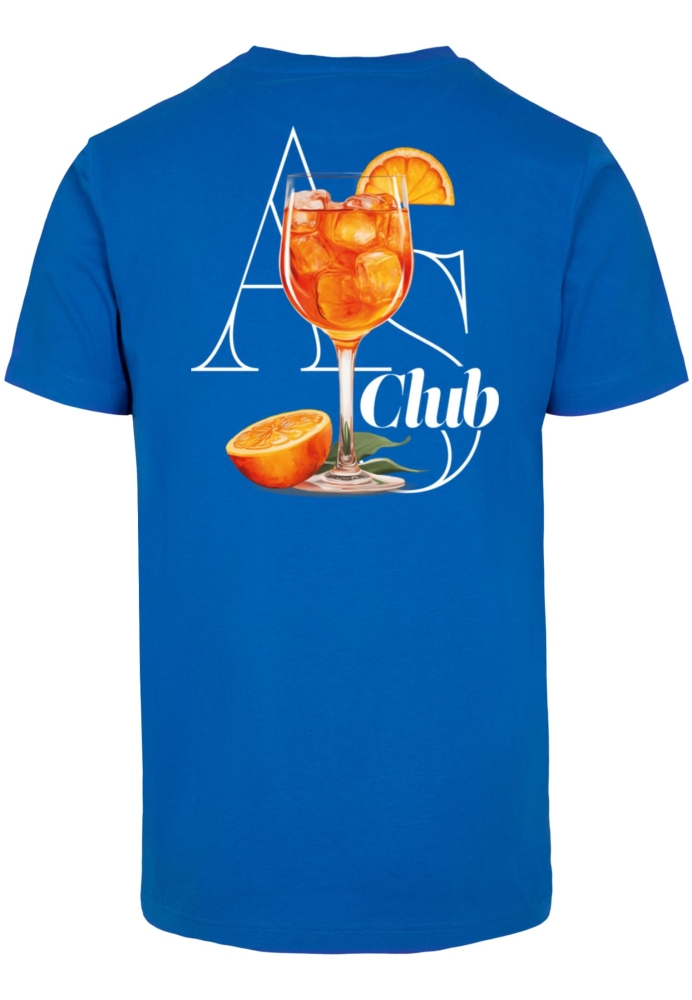 Tricou A S Club albastru albastru Mister Tee