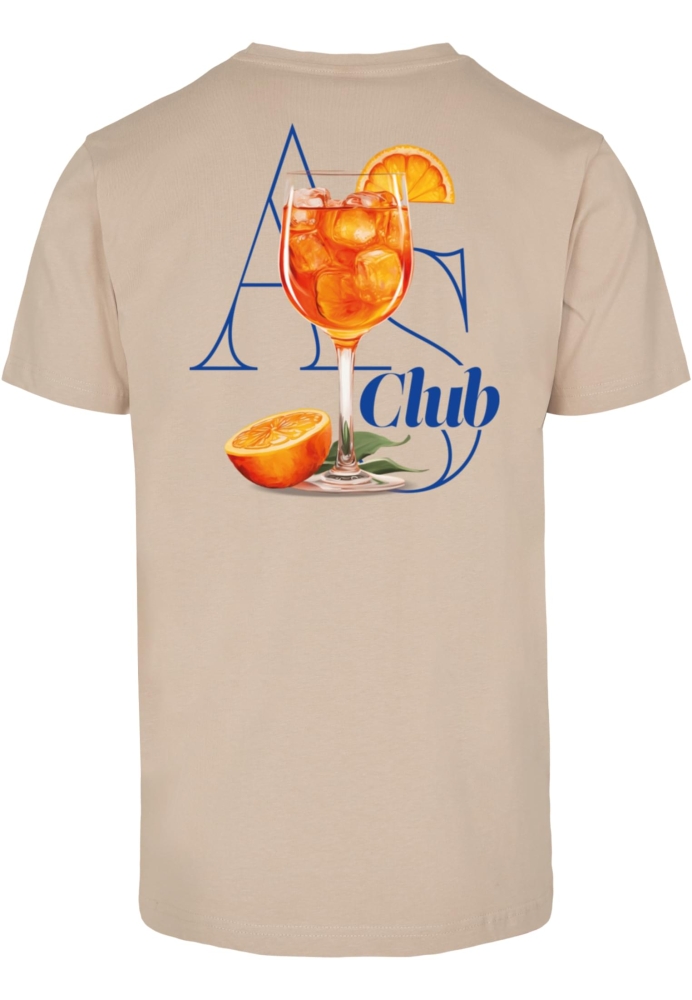 Tricou A S Club bej Mister Tee