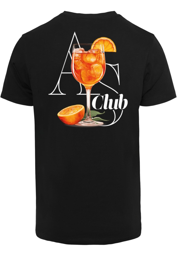 Tricou A S Club negru Mister Tee