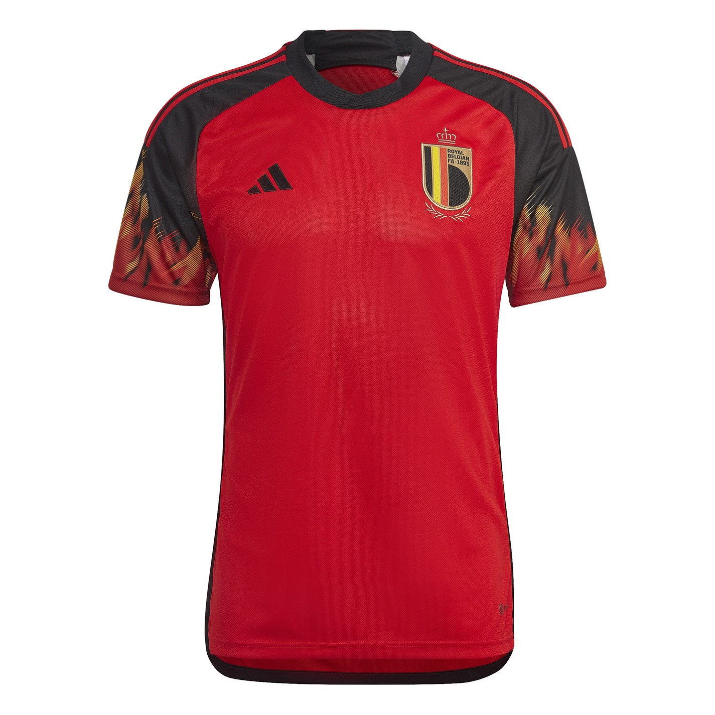 Tricou Acasa adidas Belgia 2022 pentru adulti rosu negru