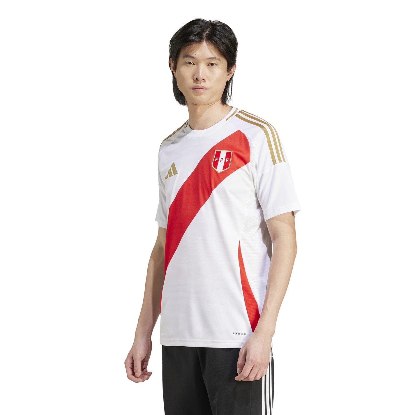 Tricou Acasa adidas Peru 2024 pentru adulti alb