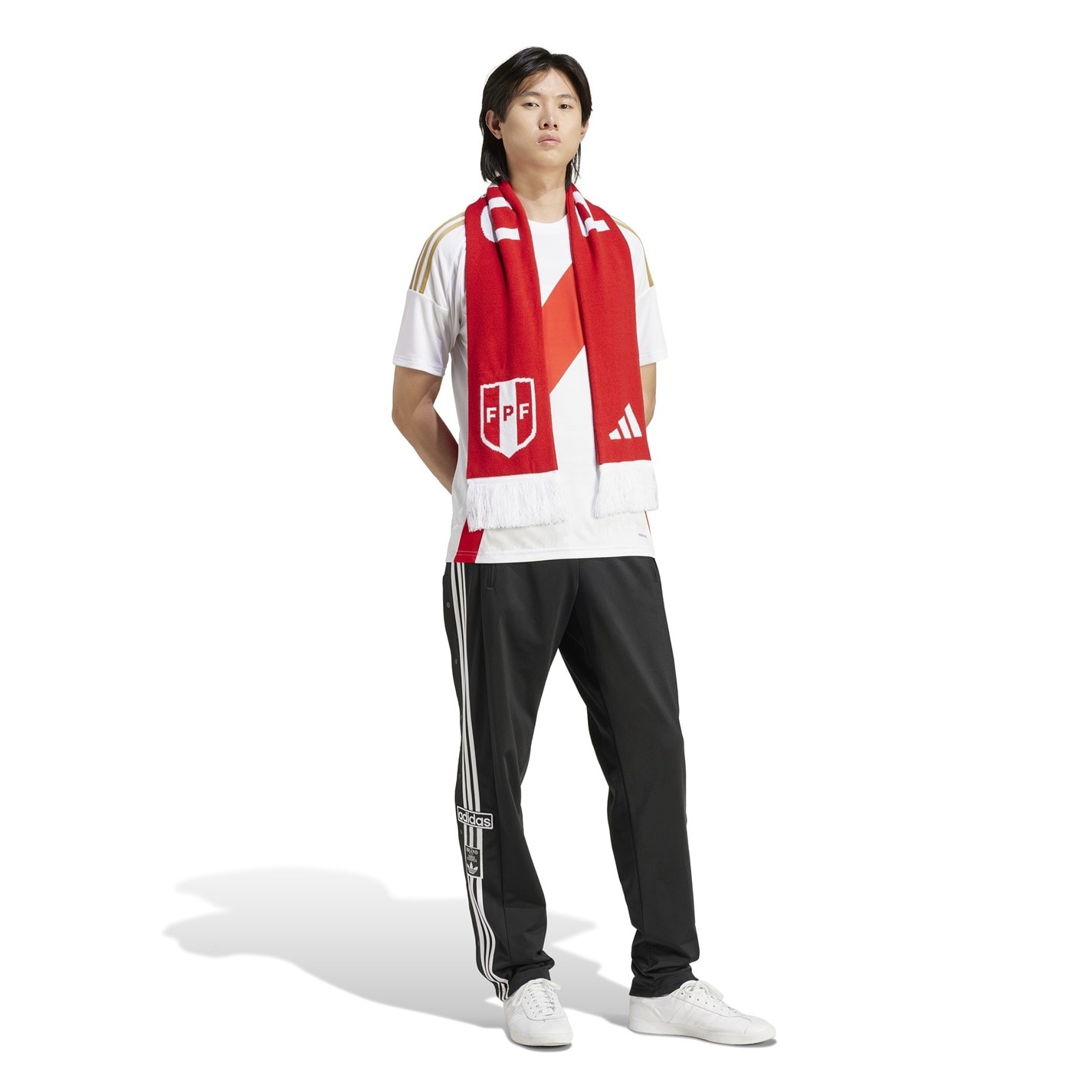 Tricou Acasa adidas Peru 2024 pentru adulti alb