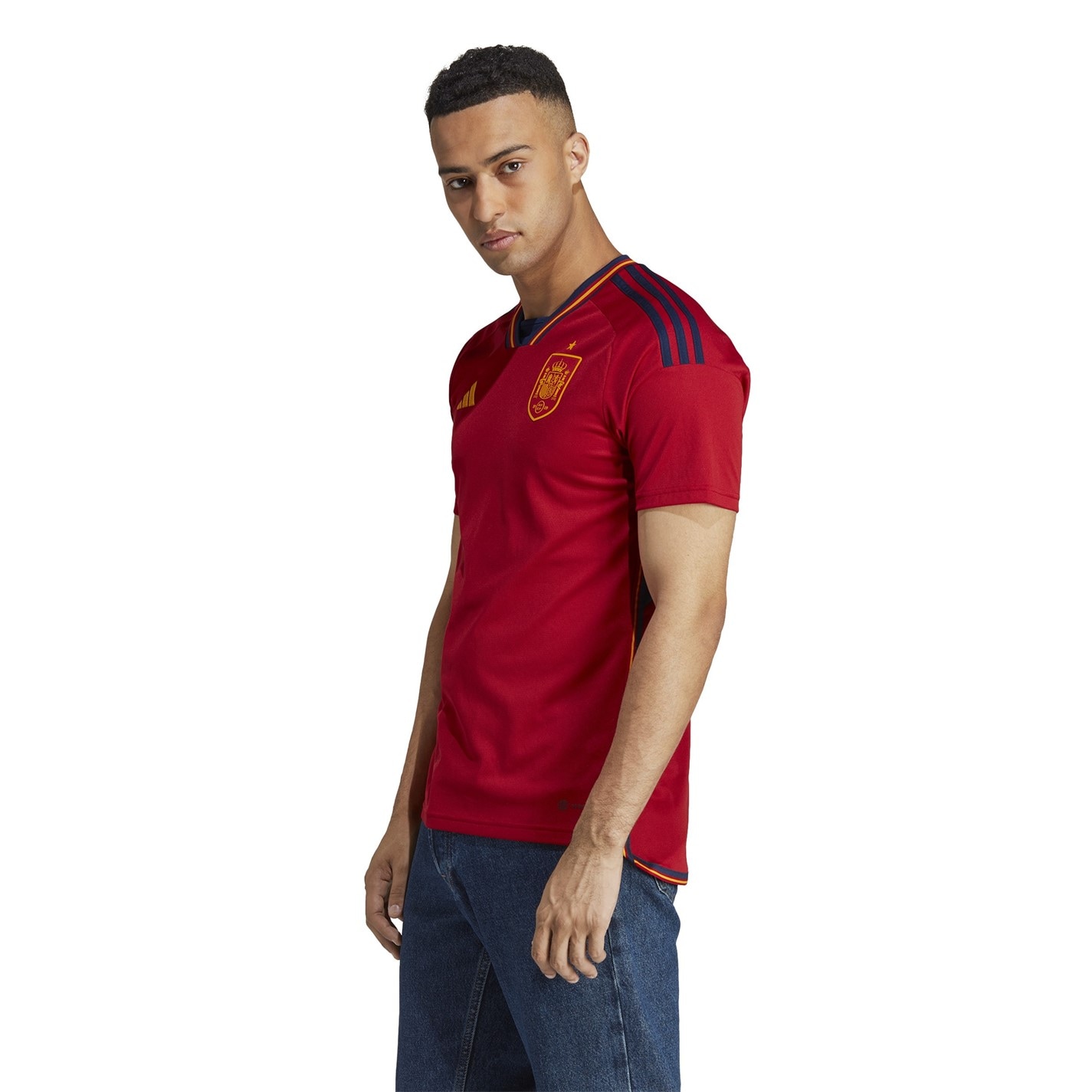 Tricou Acasa adidas Spania 2022 pentru adulti rosu albastru