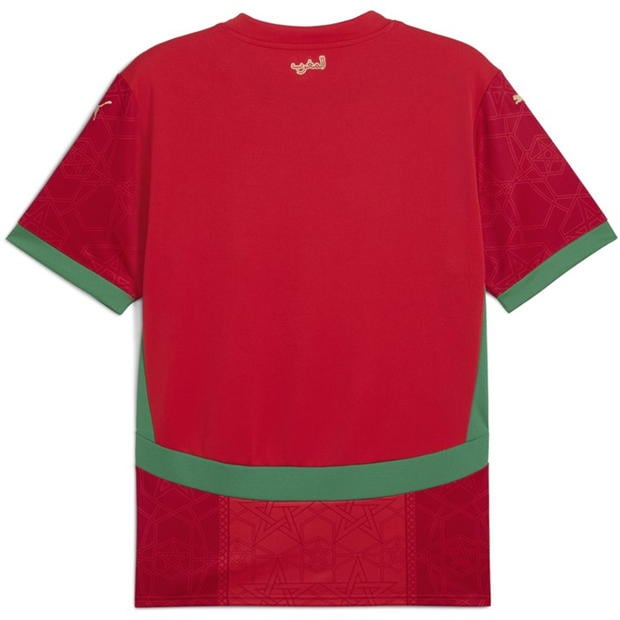 Tricou Acasa Puma Morocco 2025 pentru adulti rosu verde