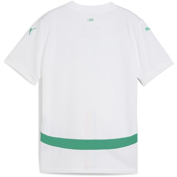 Tricou Acasa Puma Senegal 2025 Juniors alb verde