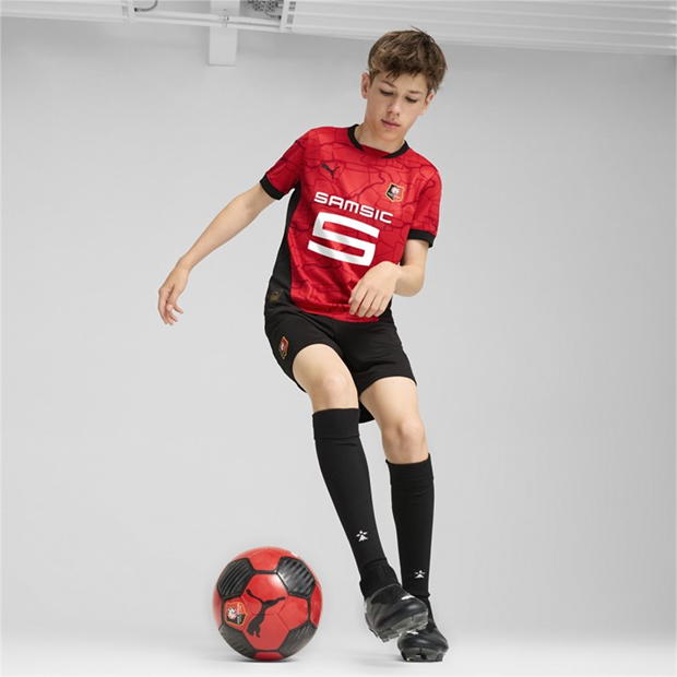 Tricou Acasa Puma Stade Rennais 2024 2025 Juniors rosu