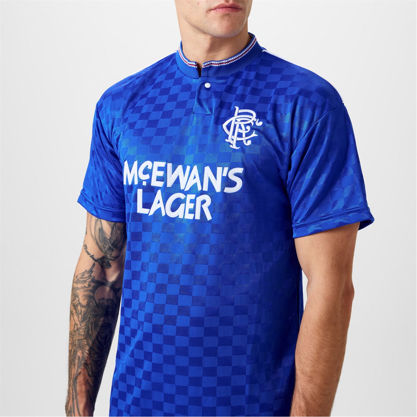 Tricou Acasa Score Draw Rangers 1988 pentru adulti albastru