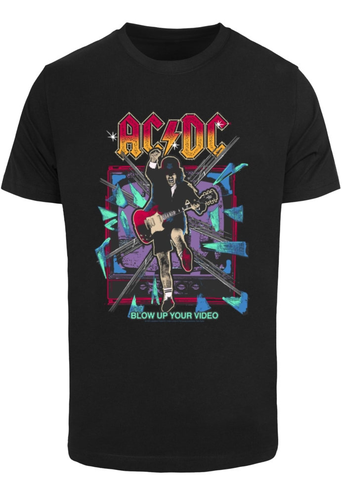 Tricou ACDC - Blow Up Your Video Jump negru Merchcode