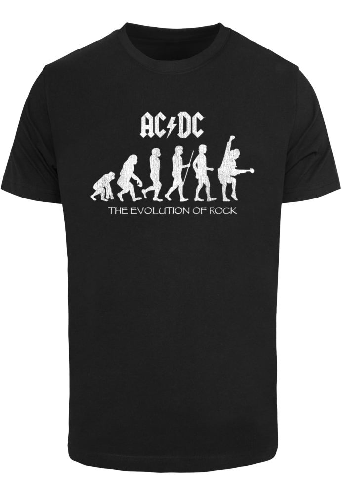 Tricou ACDC - Evolution Of Rock negru Merchcode