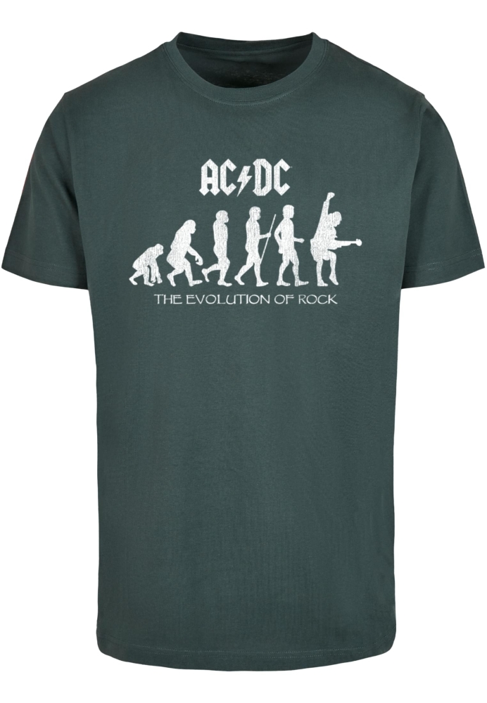 Tricou ACDC - Evolution Of Rock verde Merchcode