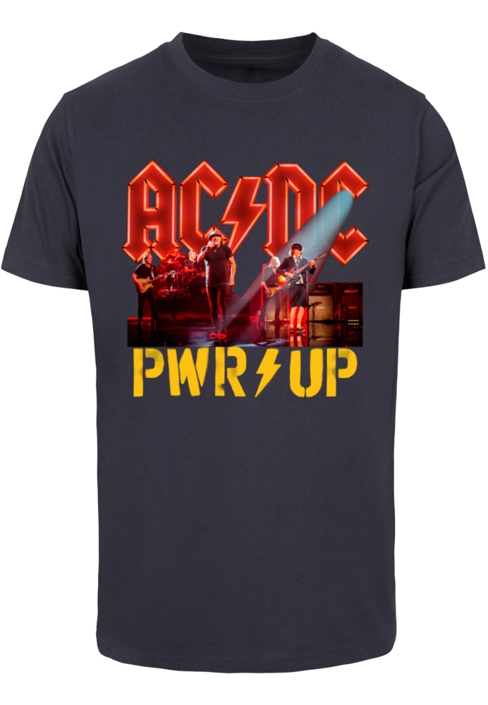 Tricou ACDC - PWRUP Stage Lights bleumarin Merchcode