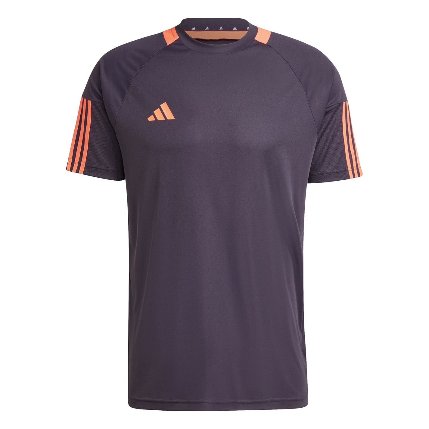 Tricou adidas clasic 3 cu dungi Sereno pentru Barbati aurora negru