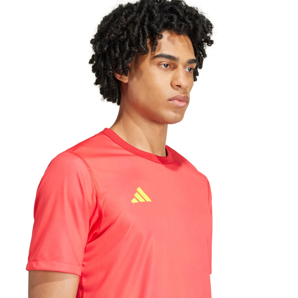 Tricou adidas cu doua fete 24 portocaliu IS0830 barbati