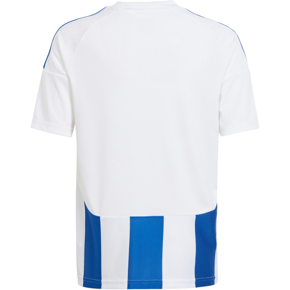 Tricou adidas cu dungi 24 for alb and albastru IW2134 pentru Copii