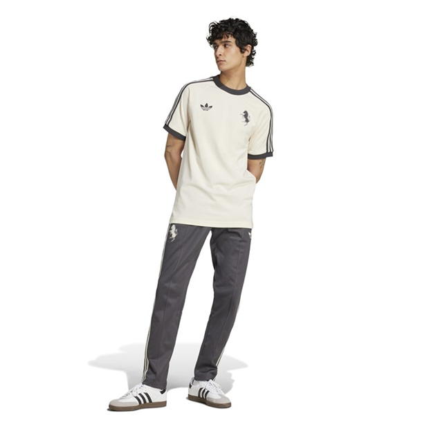 Tricou adidas Juventus Originals 3-cu dungi pentru adulti wonder alb