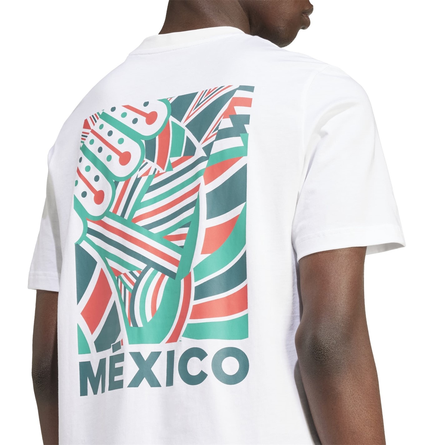 Tricou adidas Mex Fan G T pentru Barbati alb