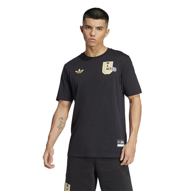 Tricou adidas MUFC VRCT barbati negru