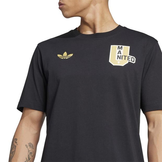 Tricou adidas MUFC VRCT barbati negru