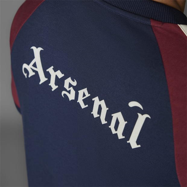 Tricou adidas Originals Arsenal Adicolor Classics 3-Stripes pentru adulti legend albastru