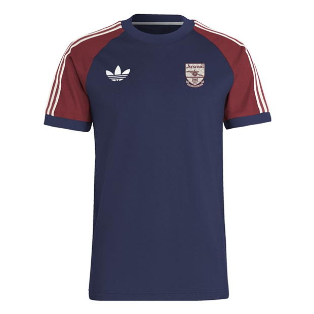 Tricou adidas Originals Arsenal Adicolor Classics 3-Stripes pentru adulti legend albastru