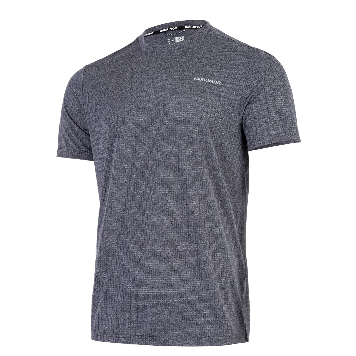 Tricou alergare Karrimor Run Tech SS pentru Barbati gri carbune