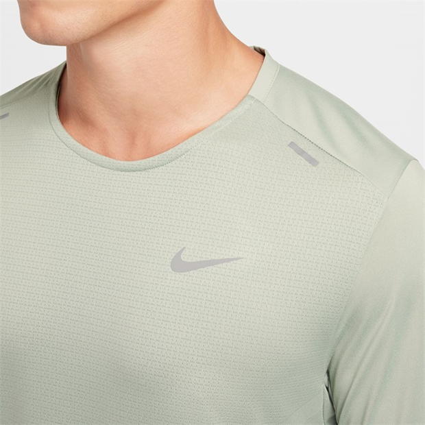 Tricou alergare Nike Dri-FIT Rise 365 maneca scurta pentru Barbati verde horizon