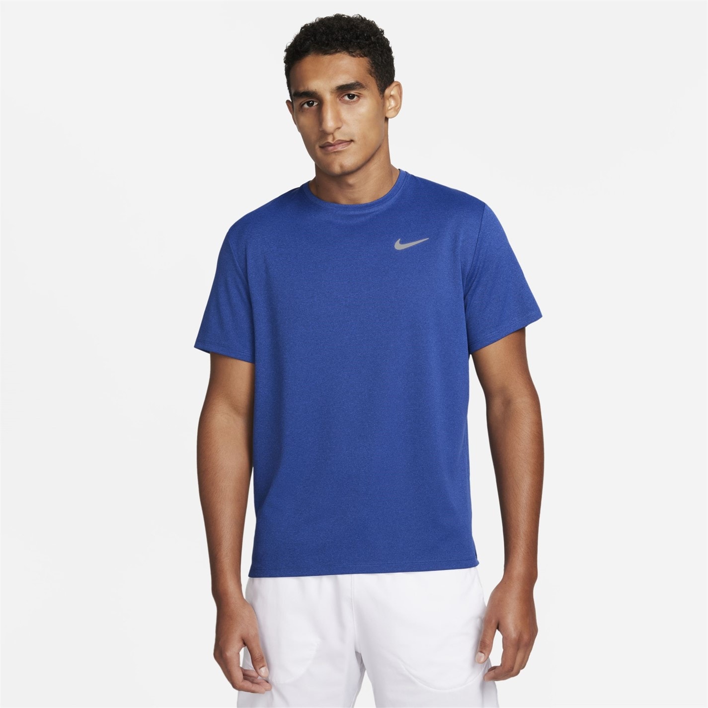 Tricou alergare Nike DriFit Miler pentru Barbati game albastru roial