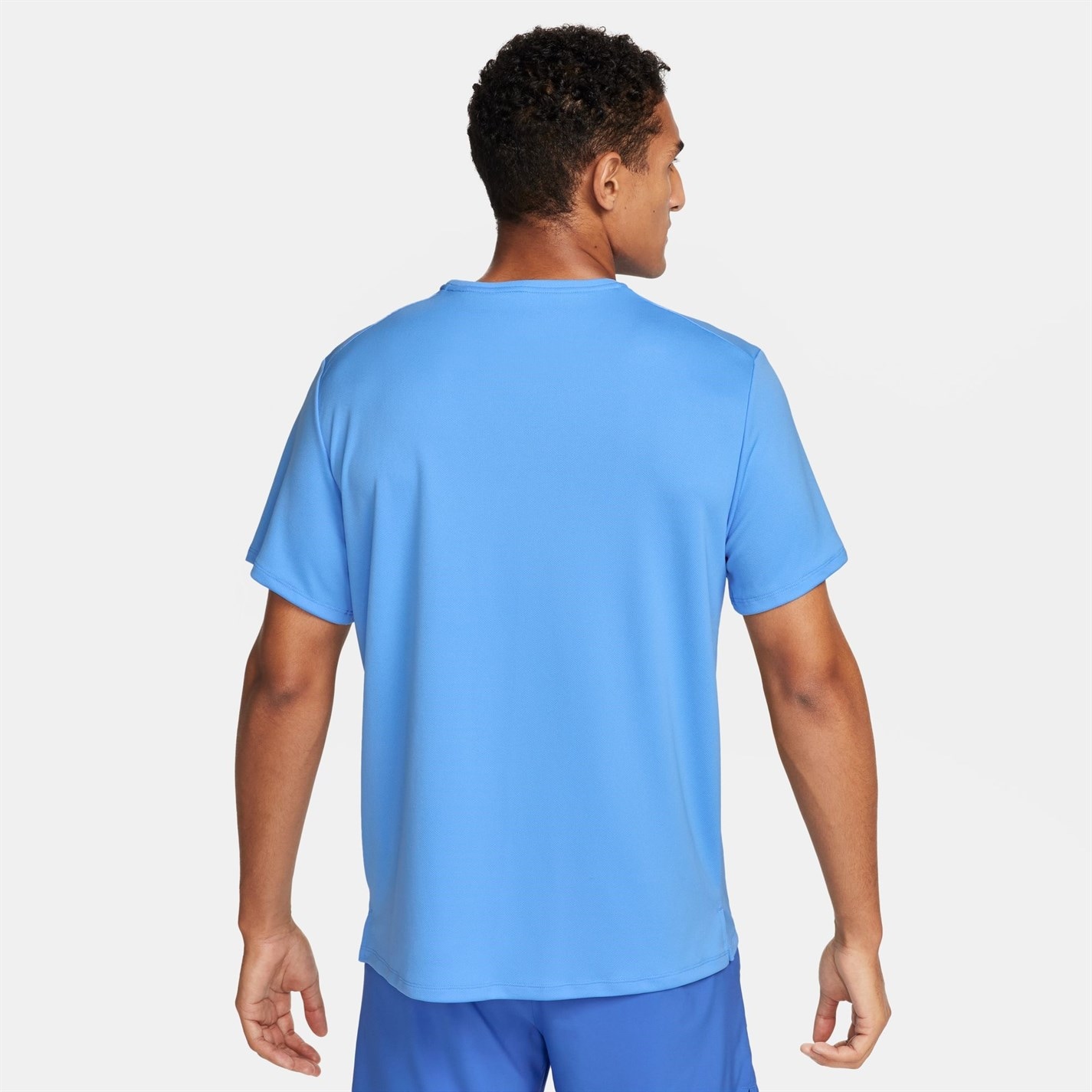 Tricou alergare Nike DriFit Miler pentru Barbati university albastru