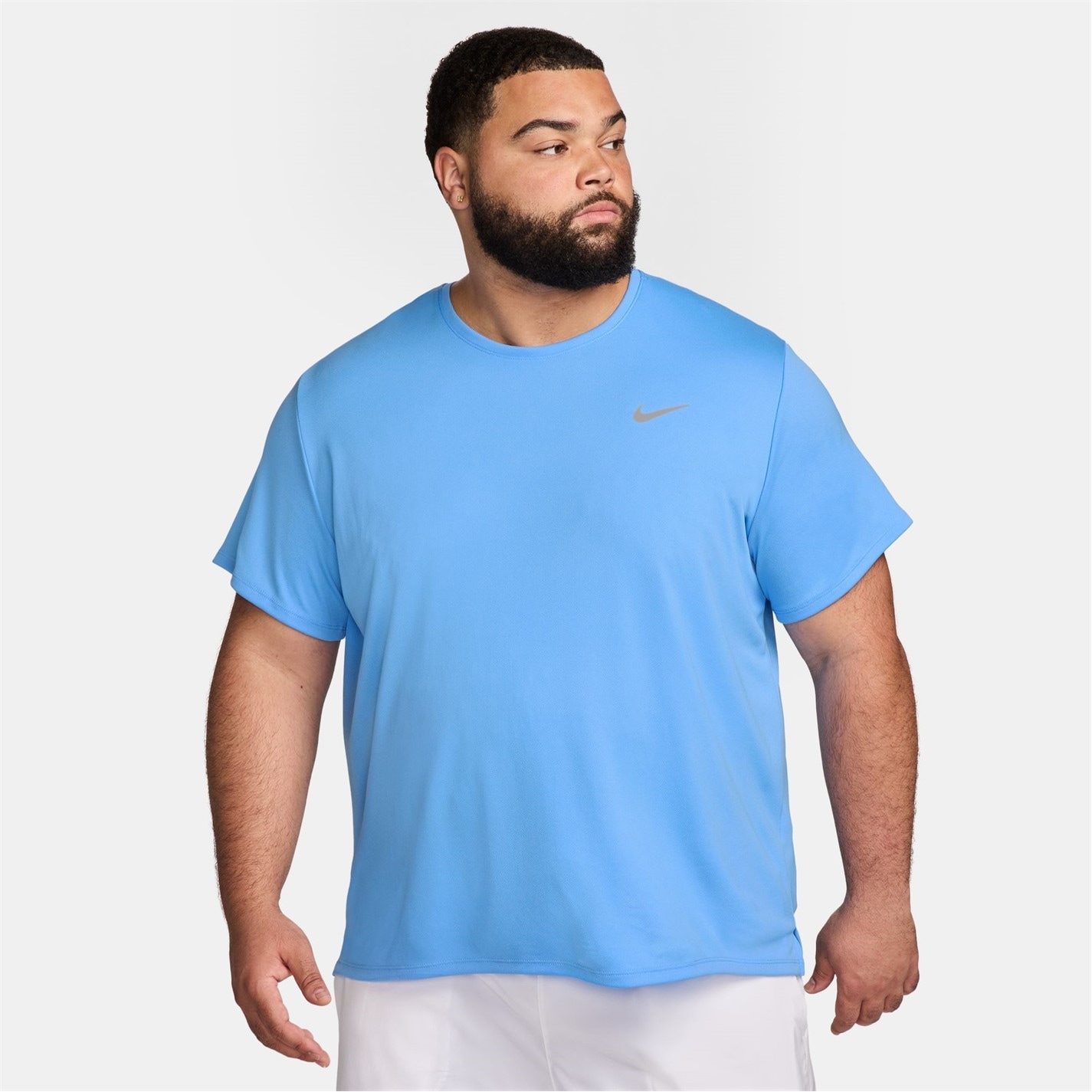 Tricou alergare Nike DriFit Miler pentru Barbati university albastru