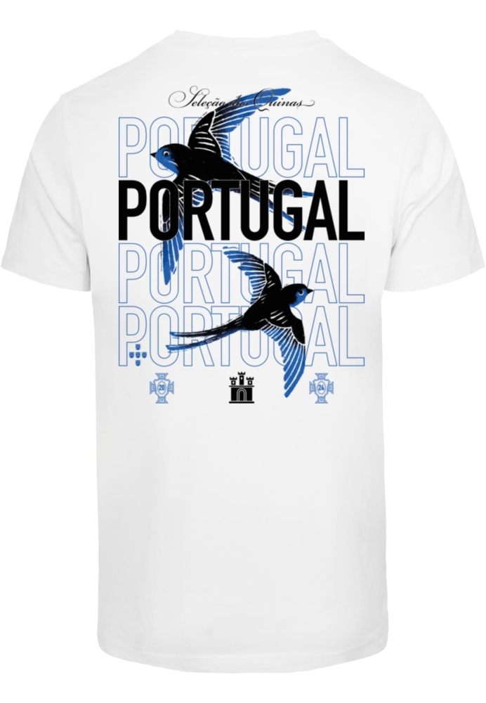 Tricou Andorinha Portuguesa alb Mister Tee