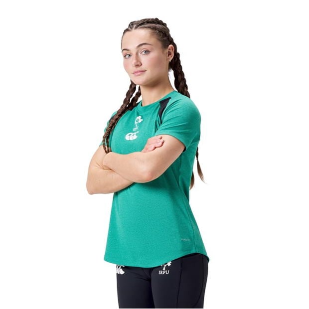 Tricou antrenament Canterbury Ireland Elite 2024 pentru Femei verde