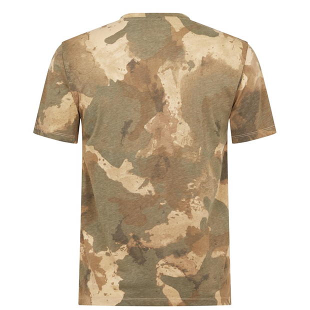 Tricou Armani Exchange Camouflage camuflaj