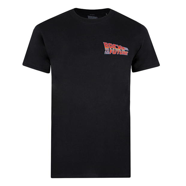 Tricou Back to the Future negru