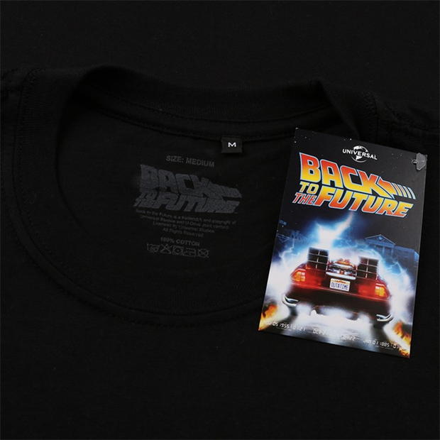 Tricou Back to the Future negru