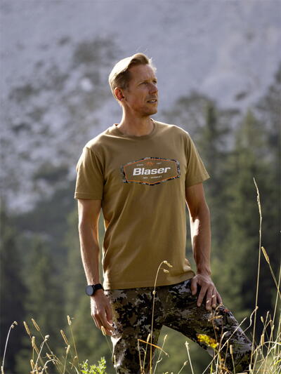 TRICOU BADGE T 24 DULL GOLD BLASER