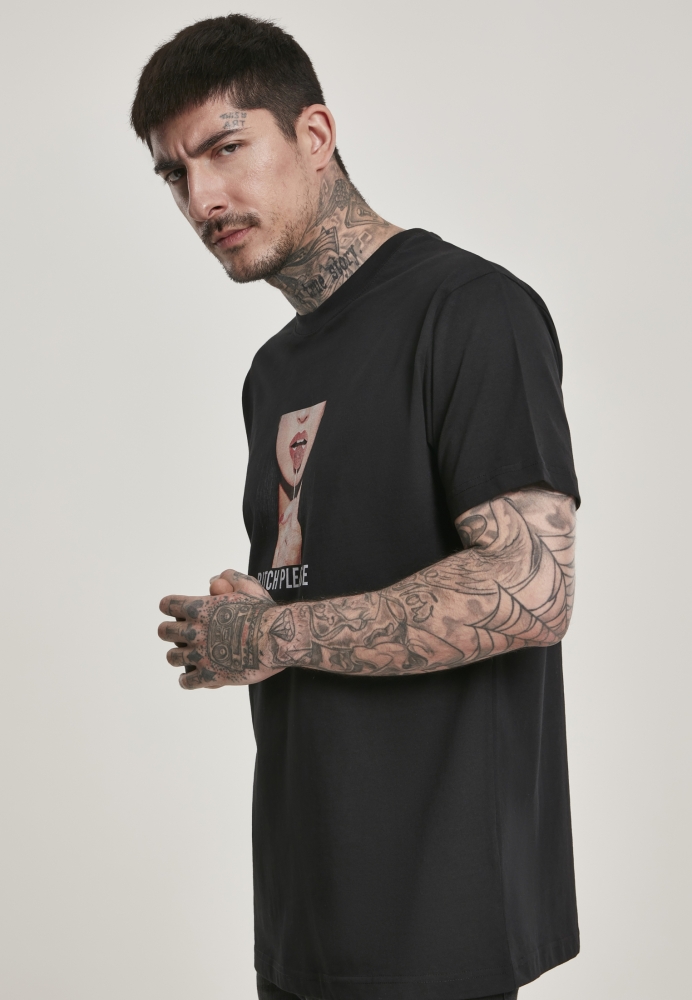 Tricou Bitch Please negru Mister Tee