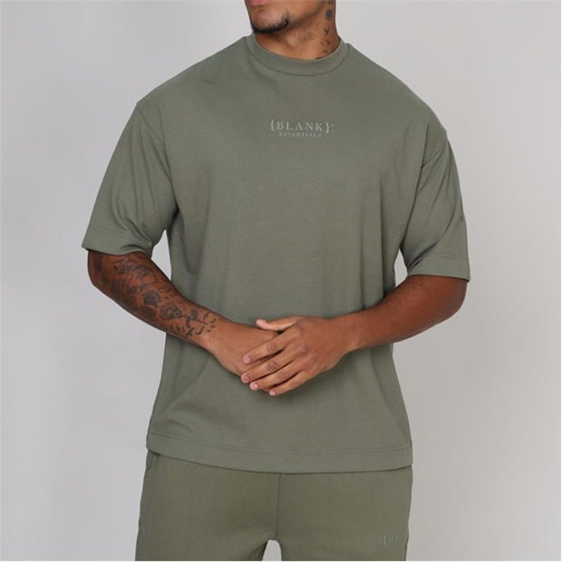 Tricou Blank Essentials Essentials Core kaki