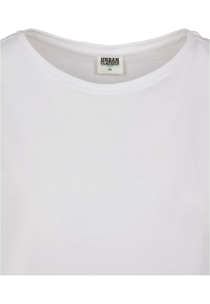 Tricou bumbac organic maneca larga pentru Femei alb Urban Classics