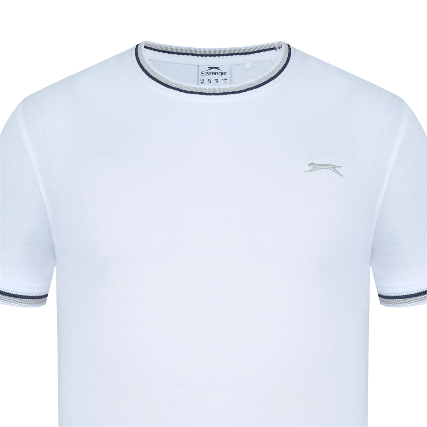 Tricou bumbac Slazenger pentru barbati alb