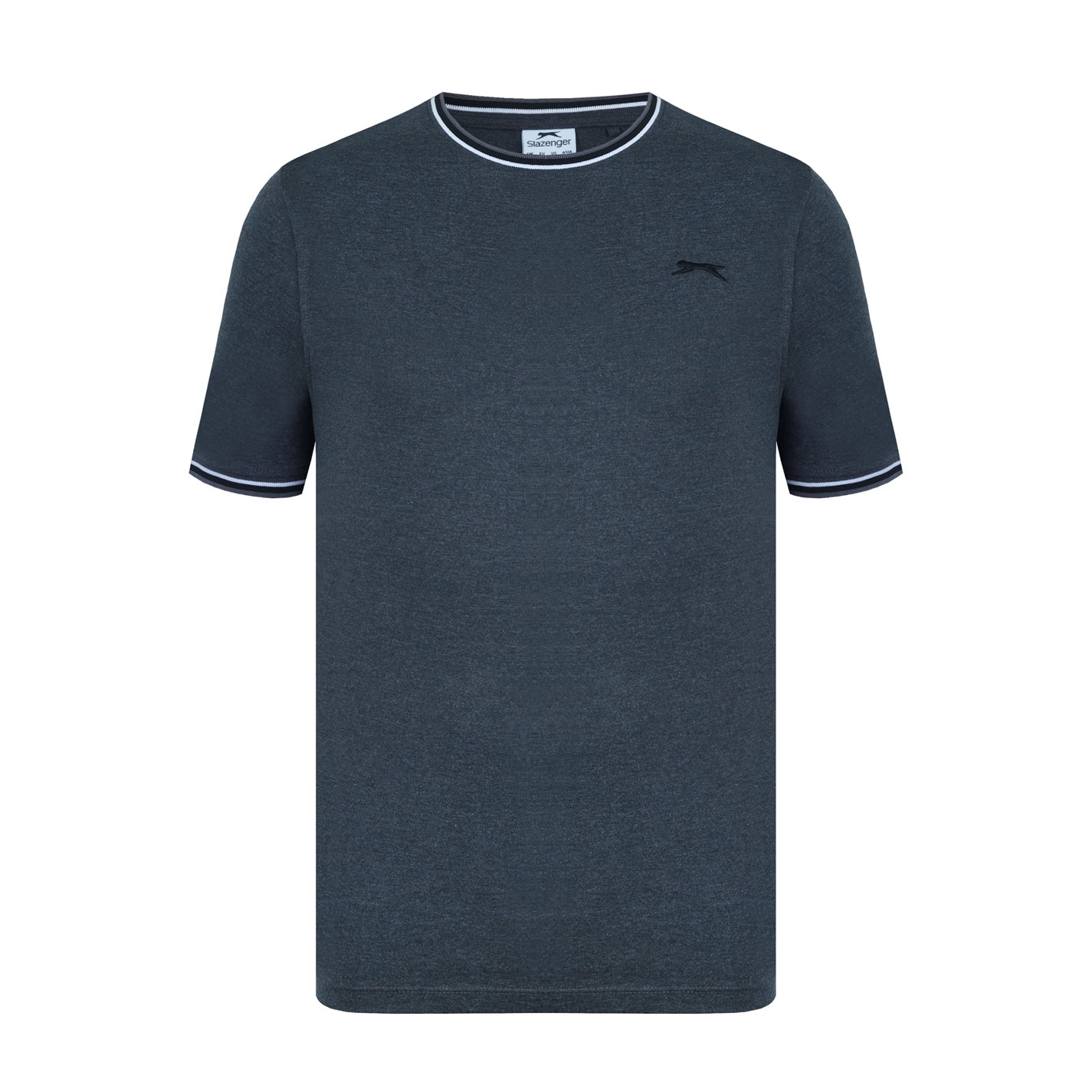 Tricou bumbac Slazenger pentru barbati gri carbune