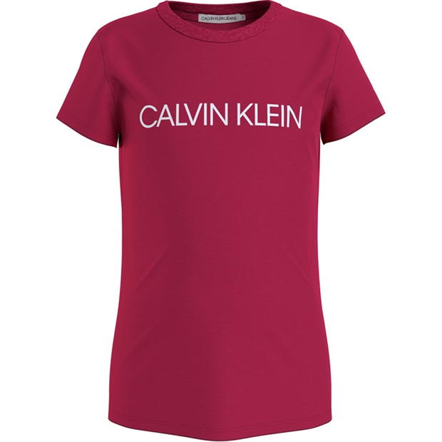 Tricou Calvin Klein Essential pentru Bebelusi roz smthi