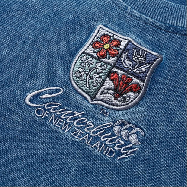 Tricou Canterbury British & Irish Lions Heritage 2025 pentru Barbati albastru