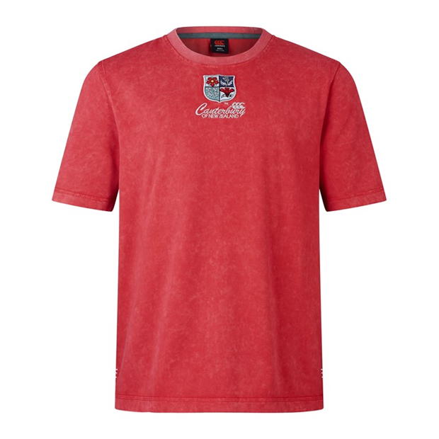 Tricou Canterbury British & Irish Lions Heritage 2025 pentru Barbati rosu haut