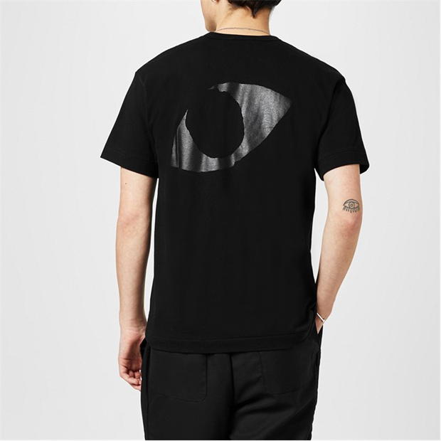 Tricou COMME DES GARCONS PLAY Big Heart negru