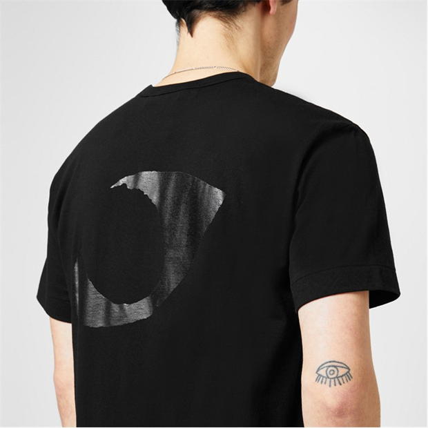 Tricou COMME DES GARCONS PLAY Big Heart negru